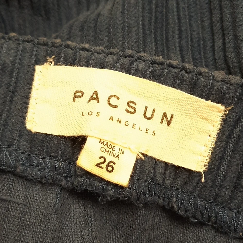 PacSun Y2K Blue Courderoy Button Front Skirt - Picture 7 of 9